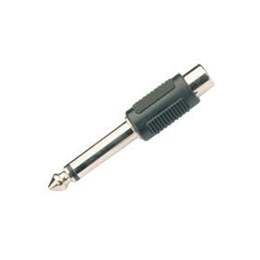 6.35mm Mono Jack plug to Phono adaptor