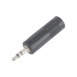 3.5mm Stereo Jack plug to 6.3mm Stereo Jack Socket