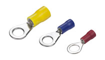 Ring Terminals Red 25A; Blue 30A; Yellow 48A