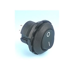 Circular rocker switches - I/0 legend