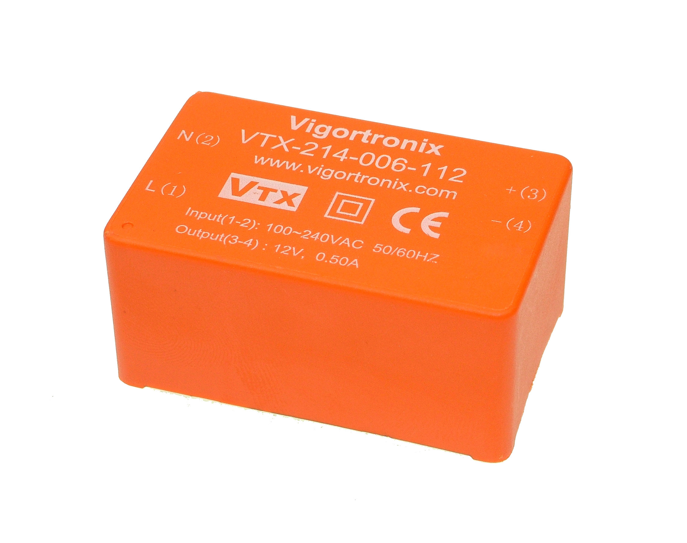 Vigortronix VTX-214-006-1 AC-DC Converter 6 Watt