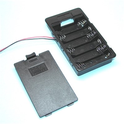 Comfortable, SBH-361 6xAA Battery Holder