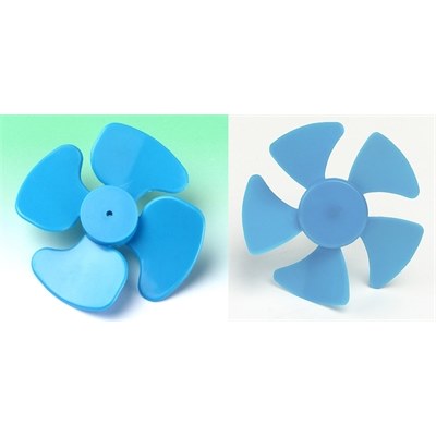 4 blade Miniature plastic Impeller