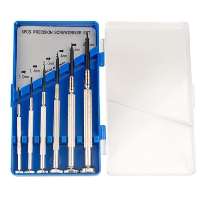 Min. flat blade screwdriver set