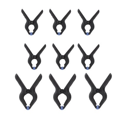 Nylon Grip Clamps 9PC