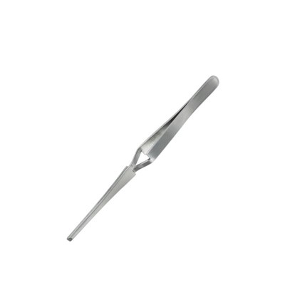 Reverse Action Tweezers Blunt End 160mm