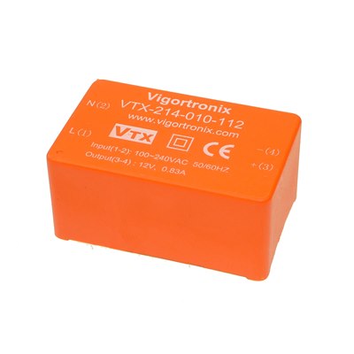 3.3V 10 Watt AC-DC Converter ﻿VTX-214-010-103