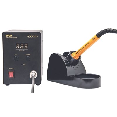 Digital Soldering Station 690D,50W/230V, Temperature Controlled U8825F0