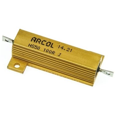 0.1R 50W Aluminium Power Resistor HS50-0.1R